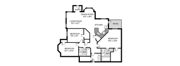 C3 - Attached Garage Floor plan at Trailside at Greenline, Cordova, TN