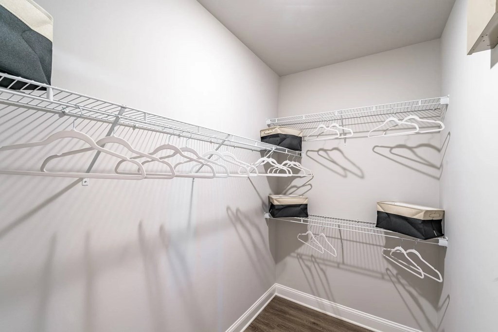 Closet Area at The One at Spartanburg, Spartanburg