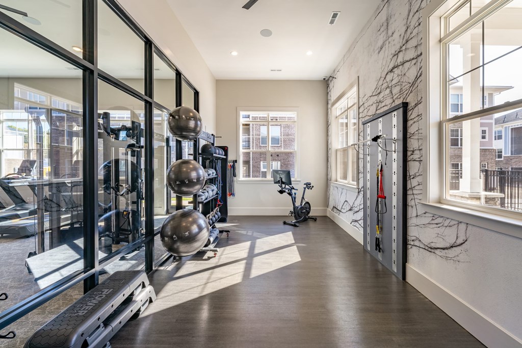 Modern Fitness Center at The One at Spartanburg, South Carolina