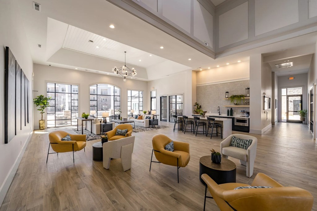 Community Clubhouse at The One at Spartanburg, Spartanburg, South Carolina