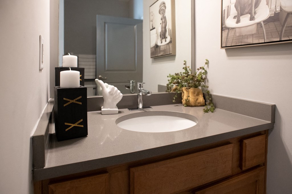 Bathroom at Grand Island Apartments, Memphis, Tennessee