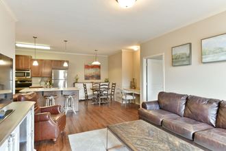 Spacious living room located at Hall Creek Apts in Arlington, TN 38002 - Photo Gallery 4