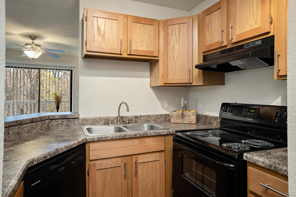 Fully Equipped Kitchen at Hampton Woods, Kansas, 66217