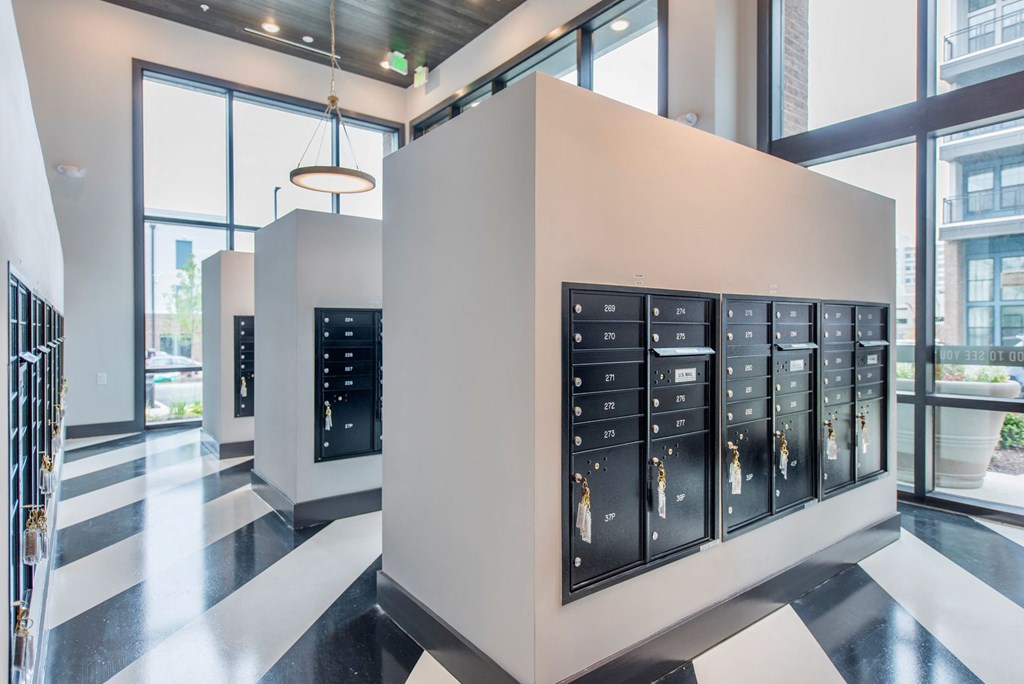 Package Room at The Jamestown Apartment Flats, Richmond, VA