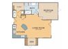 Parkside A3 Floor Plan Parkside A3 Floor Plan at The Residences at Park Place, Leawood, Kansas
