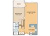 Parkside A Floor Plan Parkside A Floor Plan at The Residences at Park Place, Leawood, KS, 66211