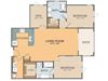 Parkside D1 Floor Plan Parkside D1 Floor Plan at The Residences at Park Place, Kansas