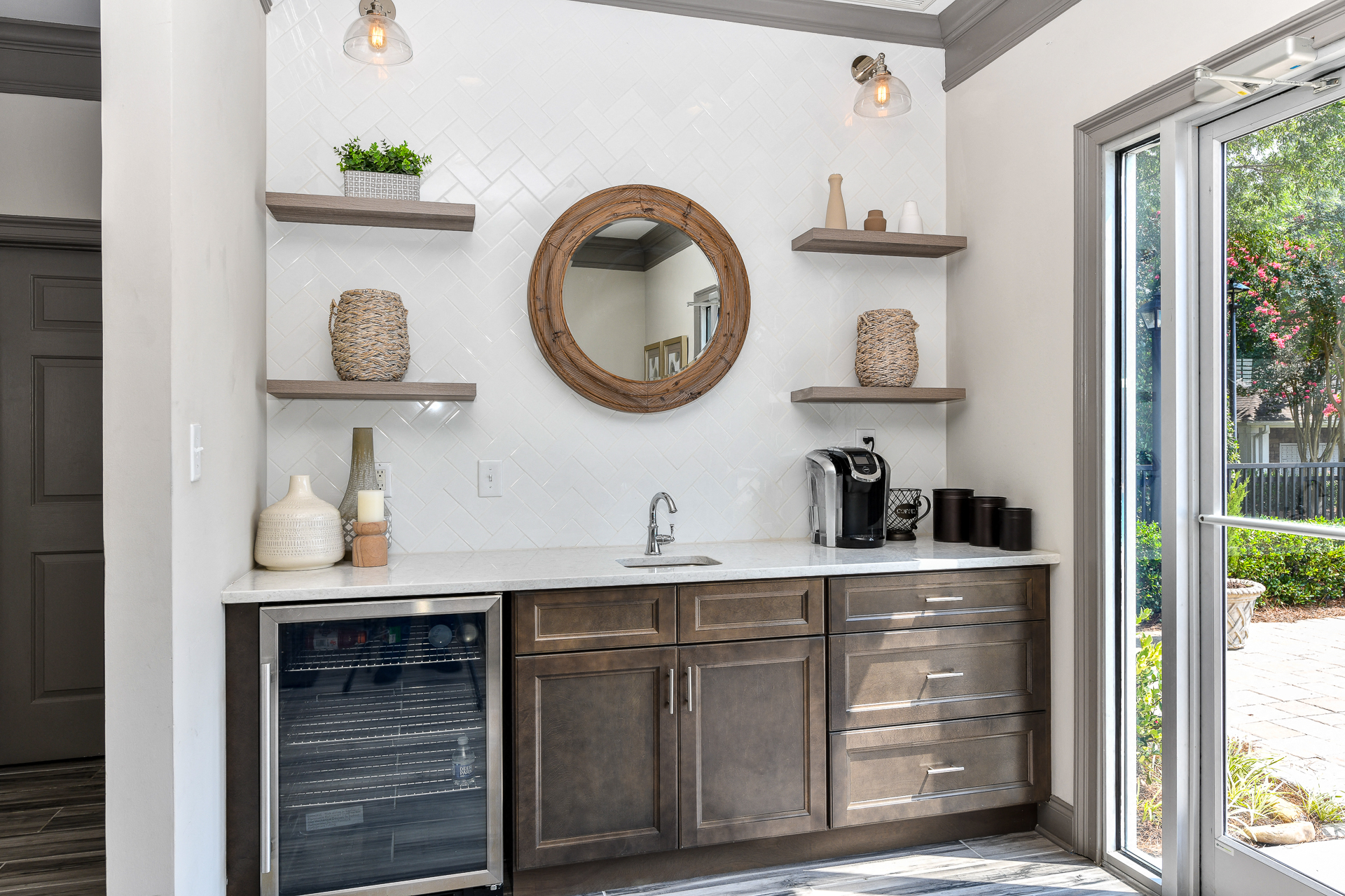 Coffee Bar at Lake Cameron, North Carolina