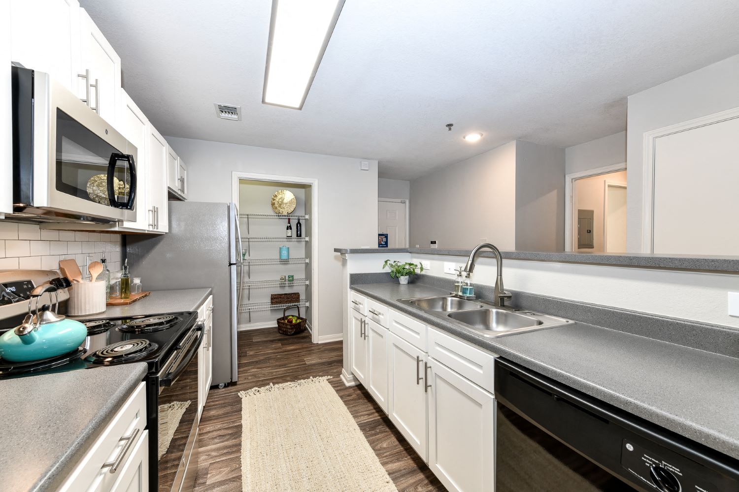 Model kitchenat Lake Cameron, Apex, NC