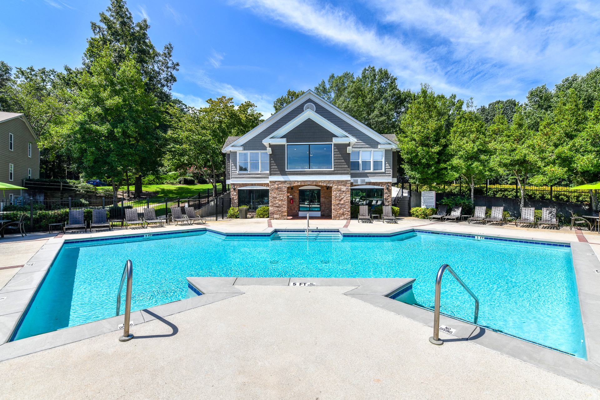 Pool side at Lakeside at Arbor Place, Douglasville, GA, 30135