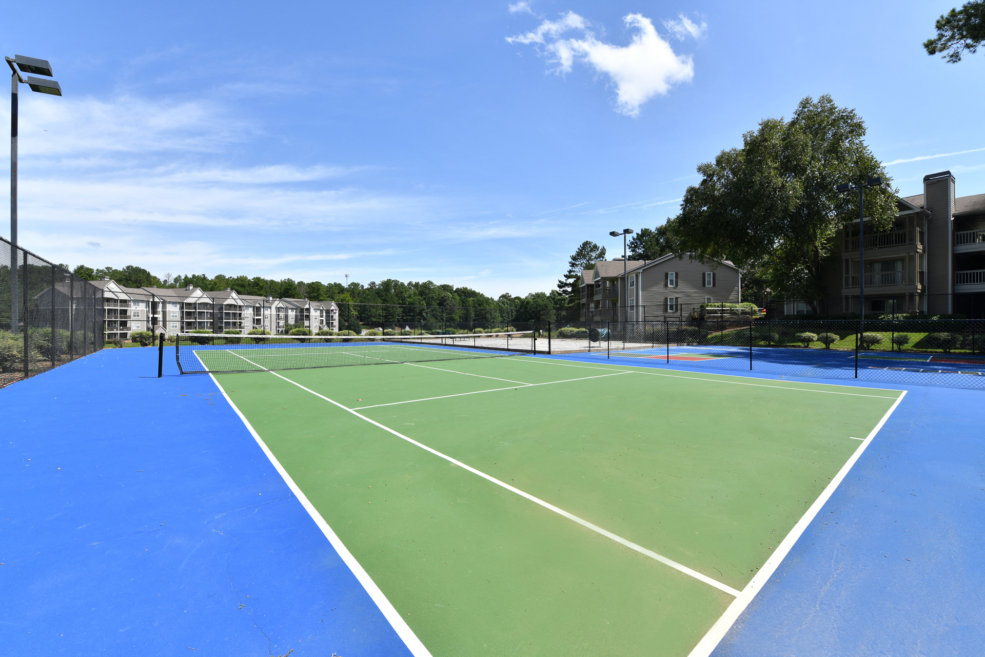 Tennis court View at Lakeside at Arbor Place, Douglasville, GA, 30135