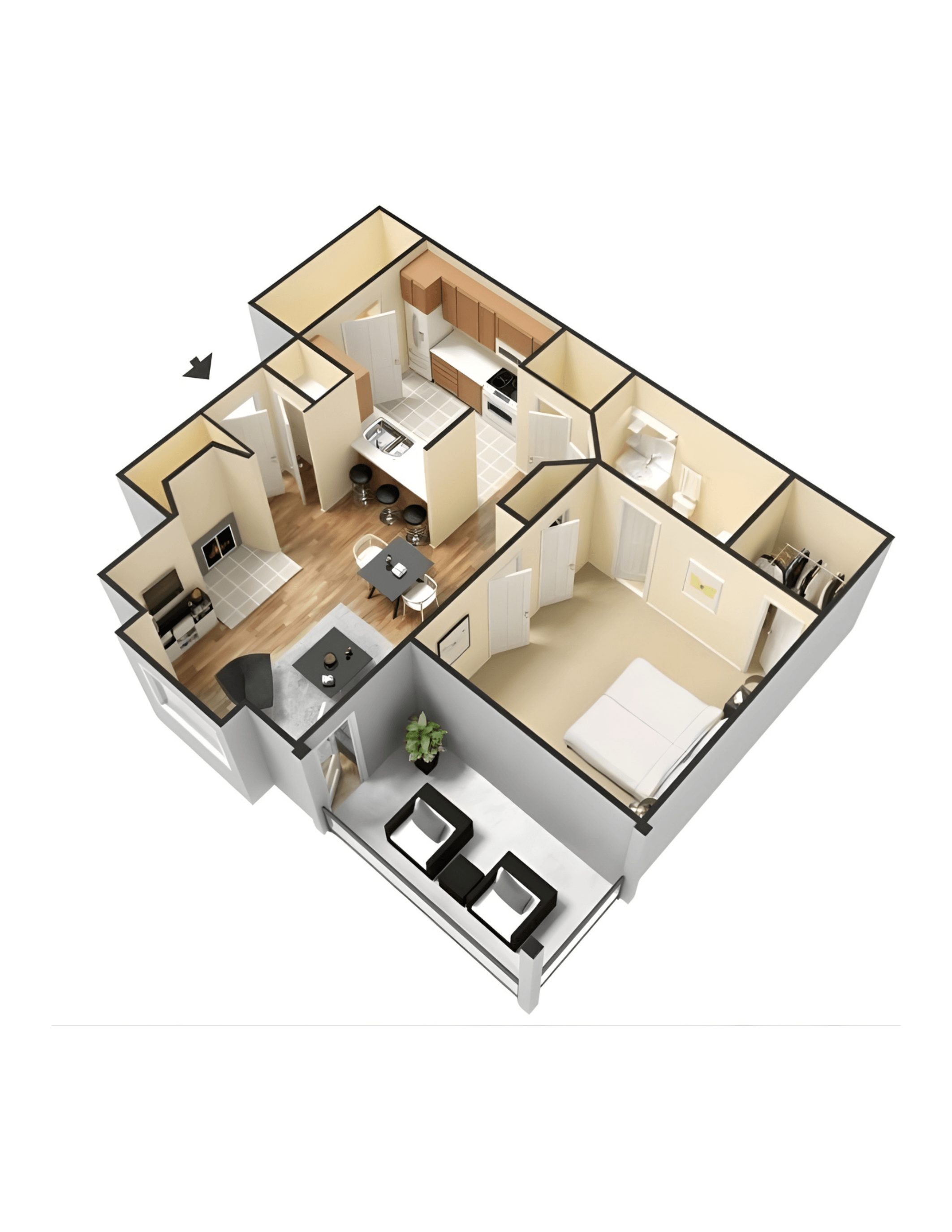 Sell Sheet Floor Plan at Lakeside at Arbor Place, Douglasville, 30135