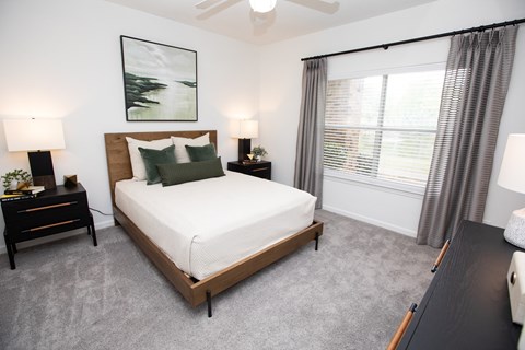Primary Bedroom at Lakeside Villas Apartments, Hampton, 30228