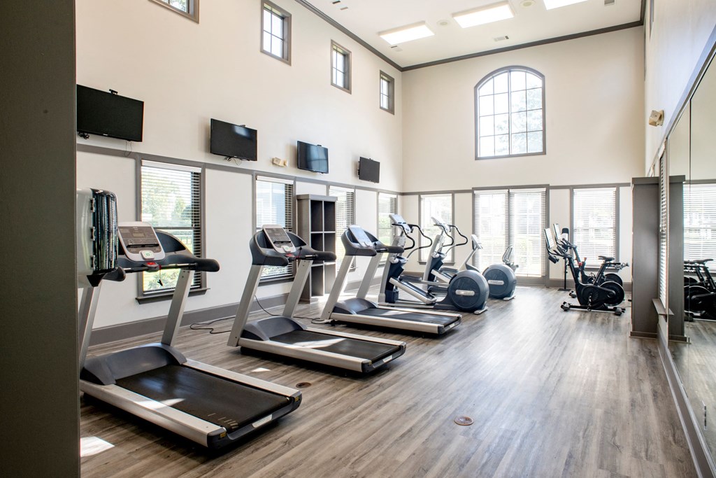 Cardio Equipment in Fitness Facility at Legacy Farm located in Collierville, TN 38017