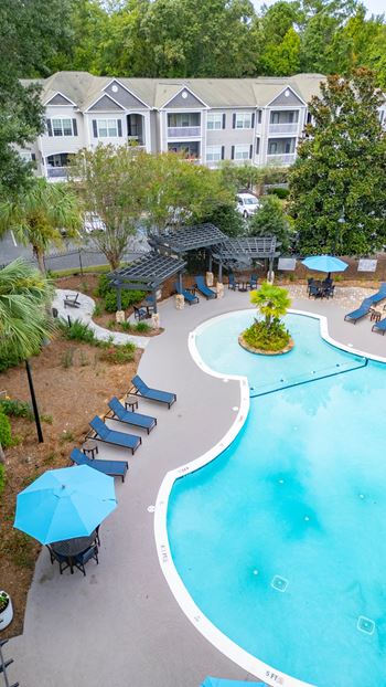 a view of the pool at the grove resort spa