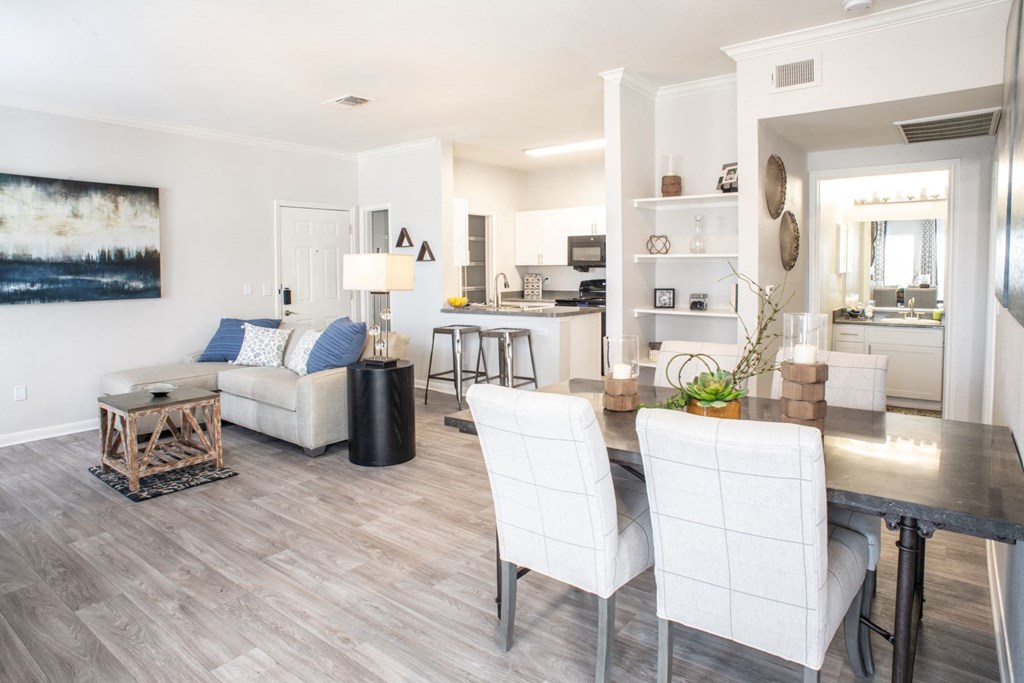 Model dining room at Lincoln at Wolfchase, Cordova TN 38016