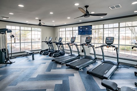 Fitness Center at Lincoln at Wolfchase Apartments, Cordova