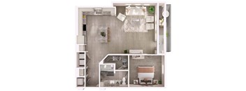 A2 Floor Plan at Livano Pflugerville, Pflugerville, TX