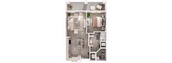 A5 Floor Plan at Livano Pflugerville, Pflugerville