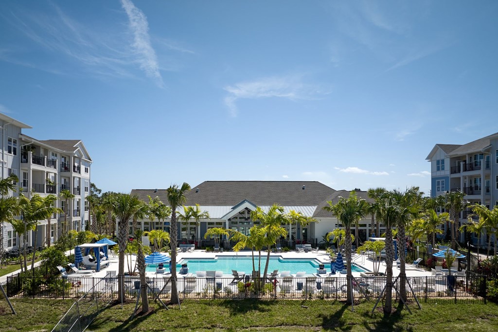 A large swimming pool at Mason Stuart, Florida