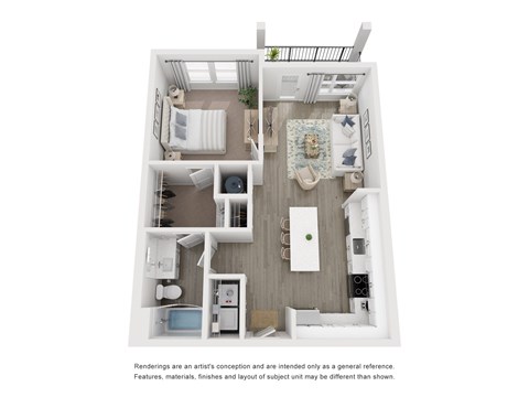 A3 Floor Plan at Mason Stuart, Stuart, Florida
