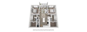 B2 Floor Plan at Mason Stuart, Stuart, Florida