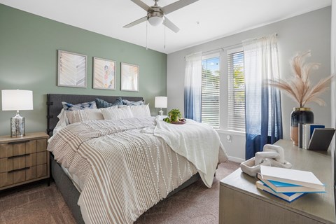 Bedroom with Window at Mason Stuart, Florida, 34997