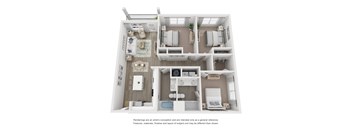 C1 Floor Plan at Mason Stuart, Stuart, Florida