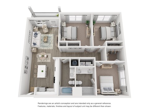 C1 Floor Plan at Mason Stuart, Stuart, Florida