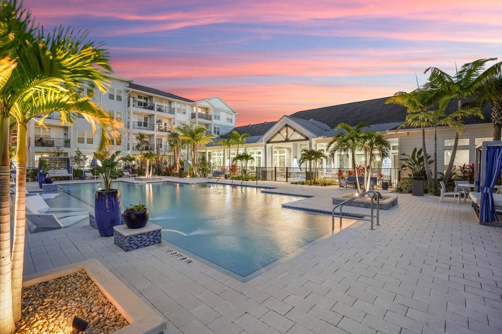Twilight Pool at Mason Stuart, Stuart, Florida