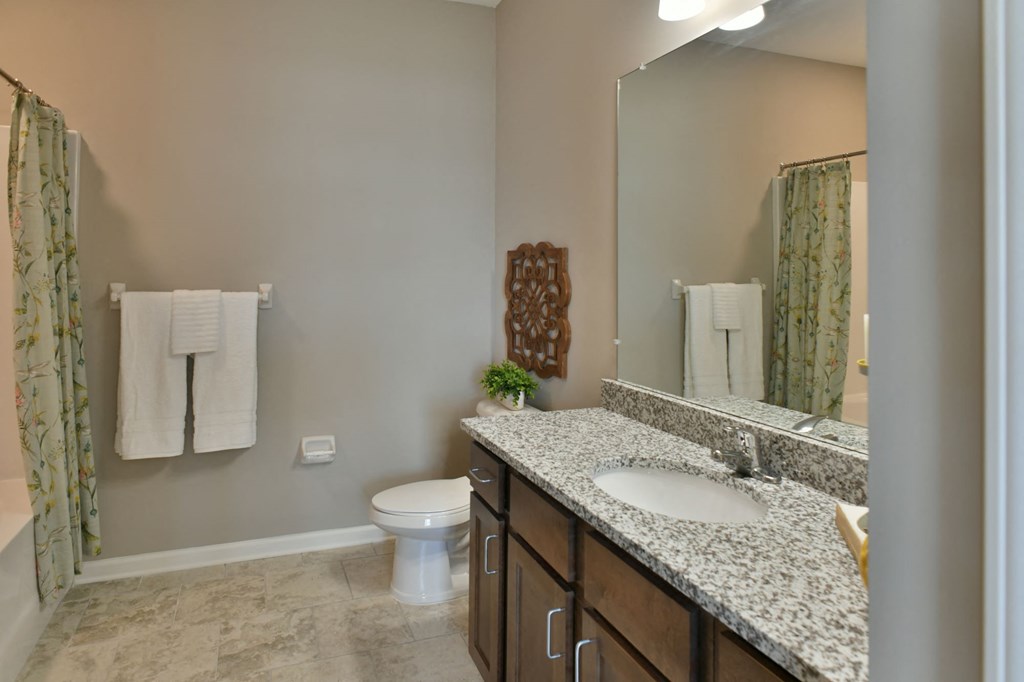 Secondary bathroom at Meridian Park in Collierville, TN 38017