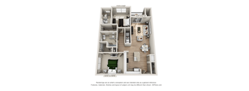 2 bed 2 bath at Henley at Mirror Lake Apartments, Villa Rica, GA