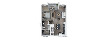 A1.1 Floor Plan at Livano Norfolk, Norfolk, VA