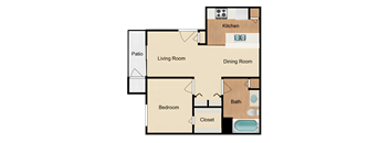 Cedarwood Floorplan at Normandy Woods, Houston, TX