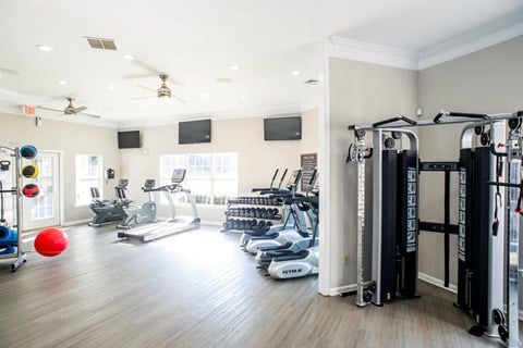 Fitness Facility located at One Rocky Ridge Apartment, Georgia