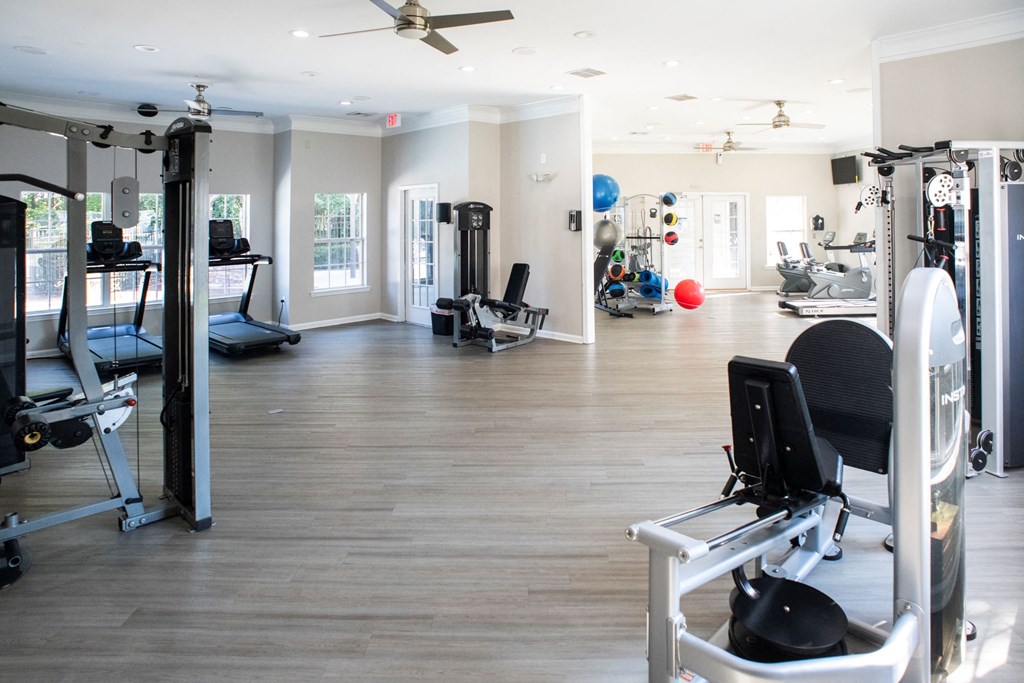Fitness Facility at One Rocky Ridge Apartment, Georgia