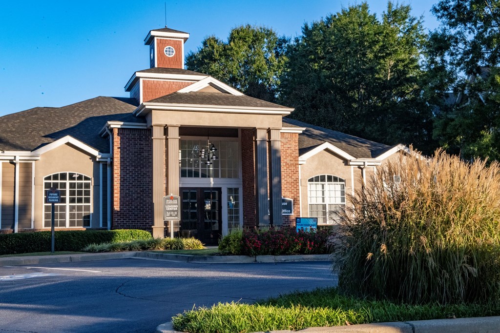Beautiful Entrance to the Leasing Office at Polos at Hudson Corners Apartments, South Carolina 29650