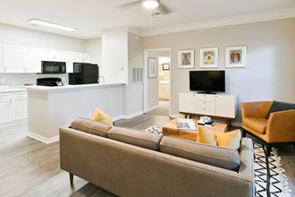 Spacious Living Room area at Polos at Hudson Corners Apartments, South Carolina 29650