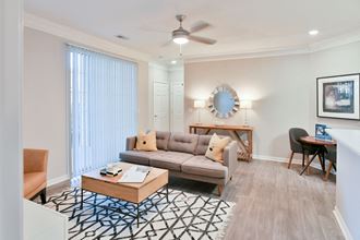 Spacious Living Room at Polos at Hudson Corners Apartments, South Carolina 29650