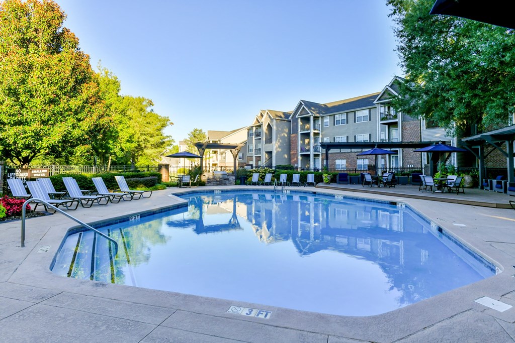 Resort-Style Swimming Pool at Polos at Hudson Corners Apartments, South Carolina 29650