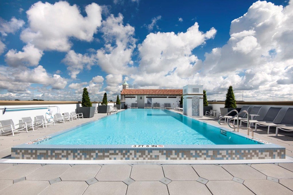 Roof Top Pool View at Maitland City Centre, Maitland, Florida