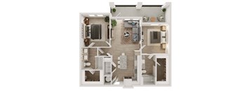 B1.1 Floor Plan at Livano Prosper, Prosper, TX 