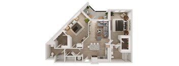 B3 Floor Plan at Livano Prosper, Texas