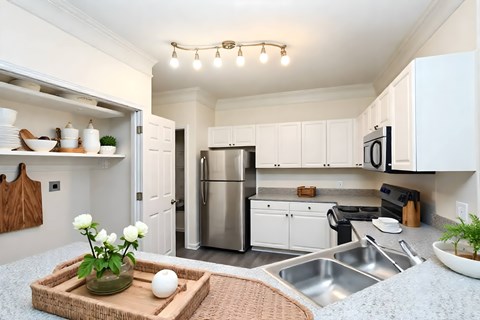 Staged Kitchen at Villas at Cordova, Cordova, 38018