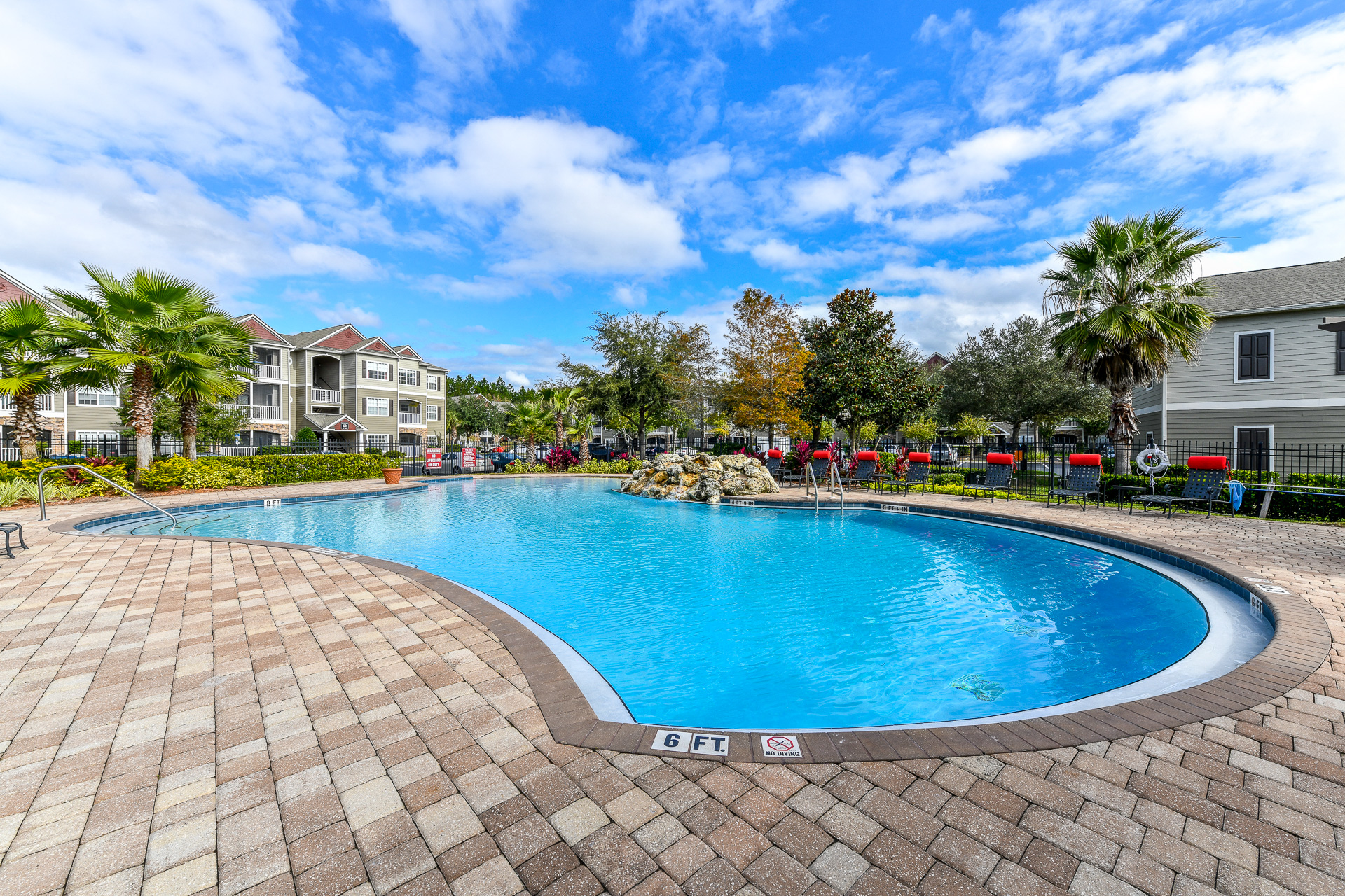 Outdoor Pool and Sundeck at Reserve Bartram Springs, Jacksonville, Florida