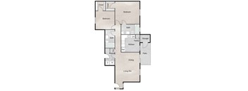 M Floor Plan at The Retreat at Steeplechase, Texas, 77065
