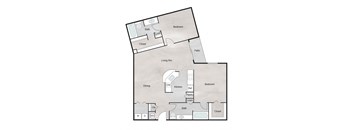 O Floor Plan at The Retreat at Steeplechase, Houston, TX