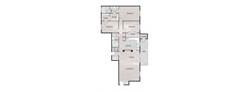 P Floor Plan at The Retreat at Steeplechase, Houston, 77065