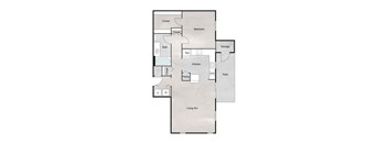 E Floor Plan at The Retreat at Steeplechase, Texas, 77065