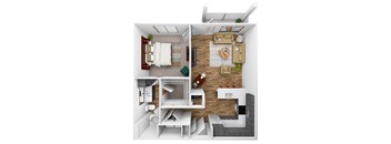 Snowden Floor Plan  at City Place, Tennessee, 38125